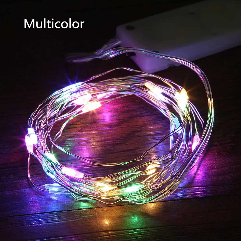 5M Copper Wire String Lights Battery Operated Christmas Garland Fairy Lights String Outdoor Garden Home Bedroom Party Decoration XJ250612