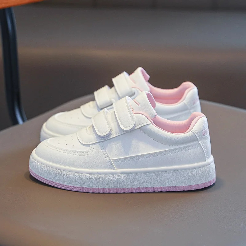 Babaya Childrens Skate Shoes Baby Boys White Sneakers for Kids 2025 Autumn Girls Shoes Breathable Casual Shoes Toddler 250613