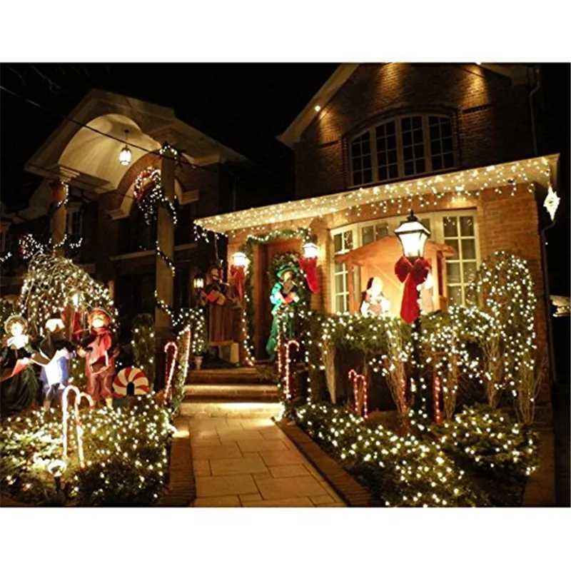 2M 4M 10M LED String Lights 3*AA Battery Operated Waterproof Fairy LED Christmas Lights For Holiday Party Wedding Decoration XJ250612