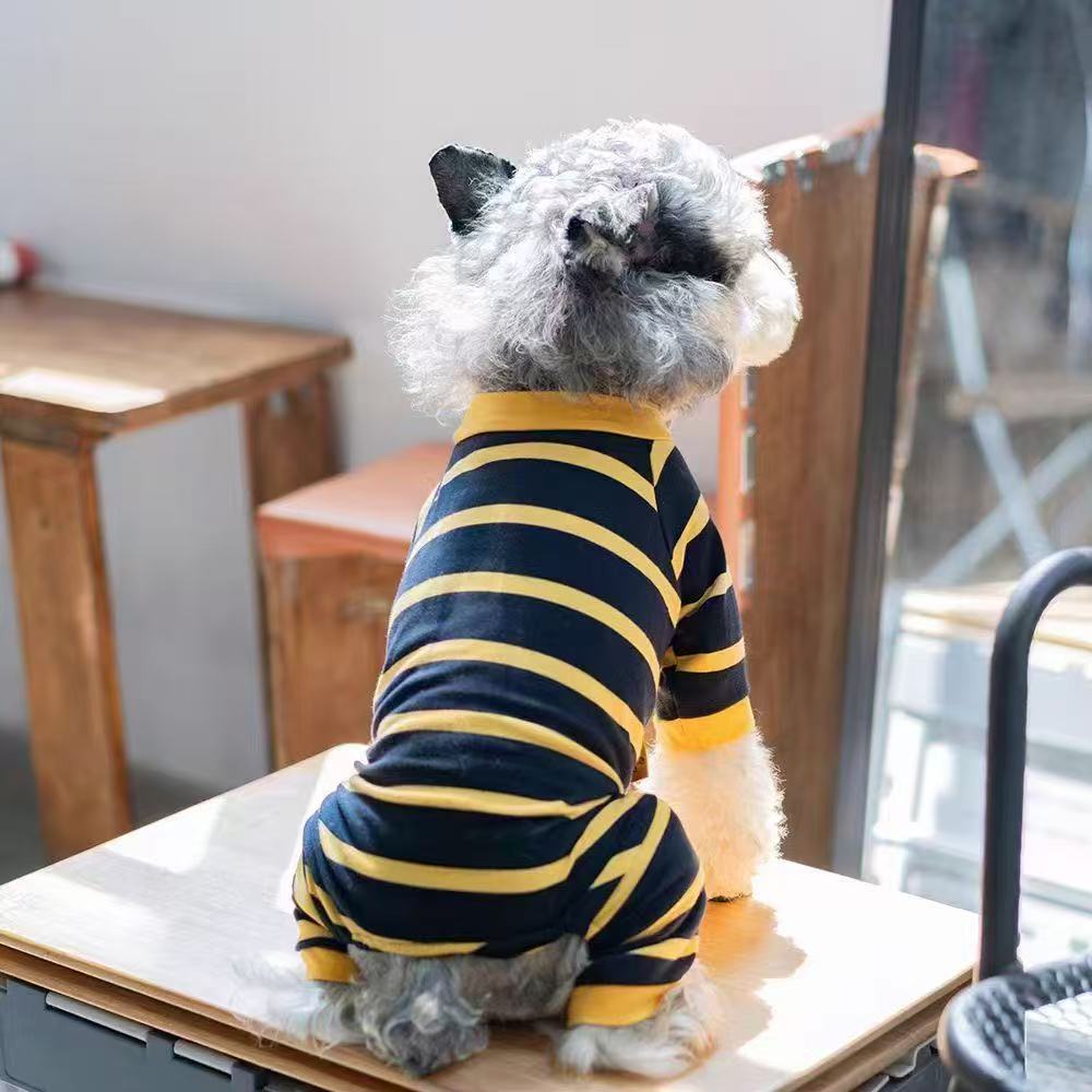 T452Pet clothes summer style comfortable breathable hairless German Korean style sin style cute air-conditioned clothes cat clothes