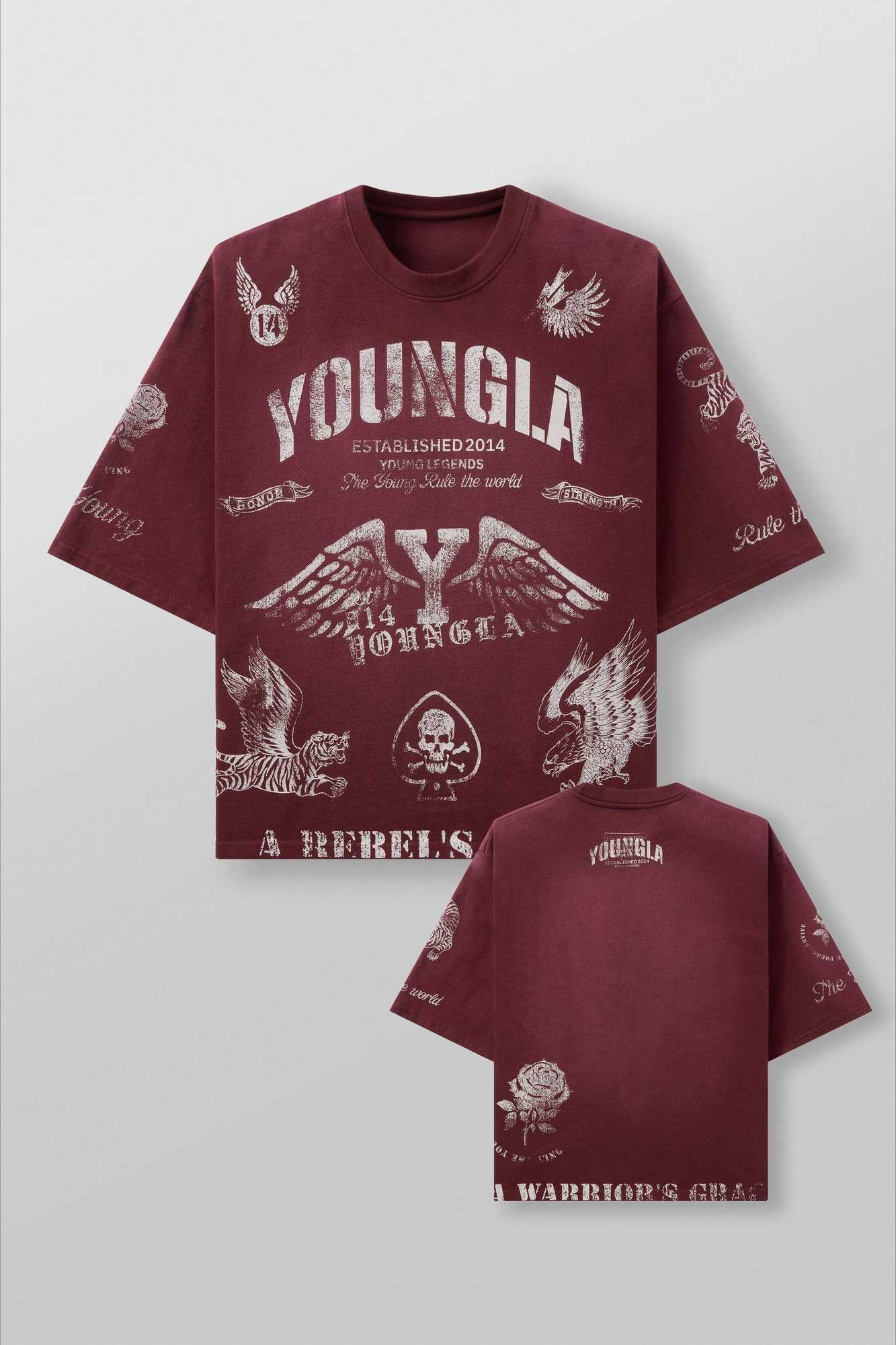 2025 3D printed rebellious T-shirt for men and women quick-drying and breathable for sports and leisure. X250613