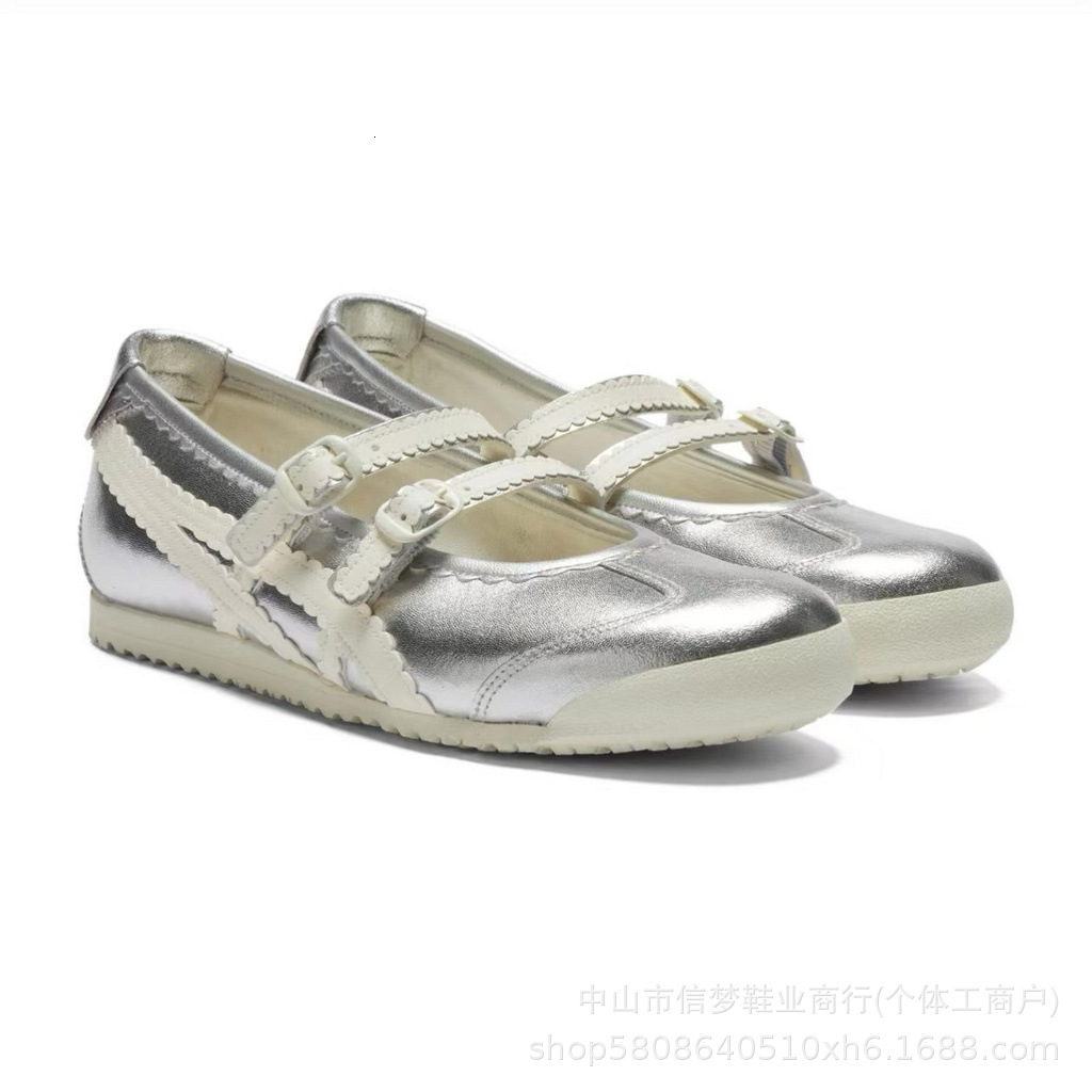 Ddmysheep Ddmysheep Spring New Ghost Tiger Casual MEXICO TGRS Fashion Mary Jane Ballet Shoes