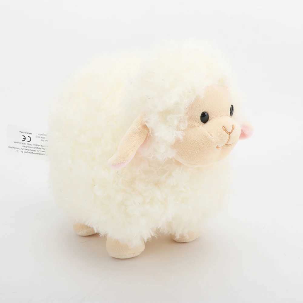 20cm Cute Soft Obediently Lamb Plush Toys Soft Alpaca Plush Dolls Stuffed Sheep Plushie Baby Toys Gifts for Kids Home Decoration L250612