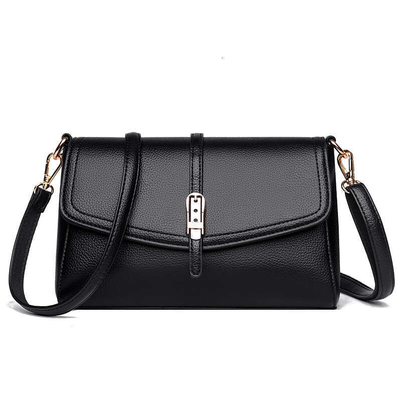 Bags Designer Women's Large Capacity High-End Crossbody Trendy Fashion Simple Shoulder Middle-Aged Mom Soft Leather Small Square Bag