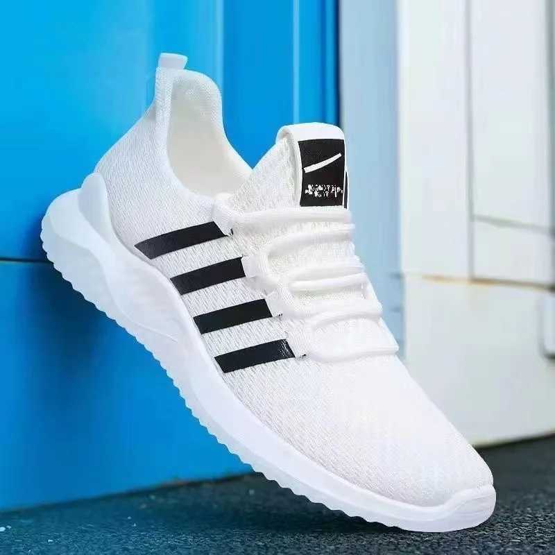Fashionable new couple shoes mens mesh shoes for female students hollow comfortable non-slip casual sneakers mens tennis shoes Z250613