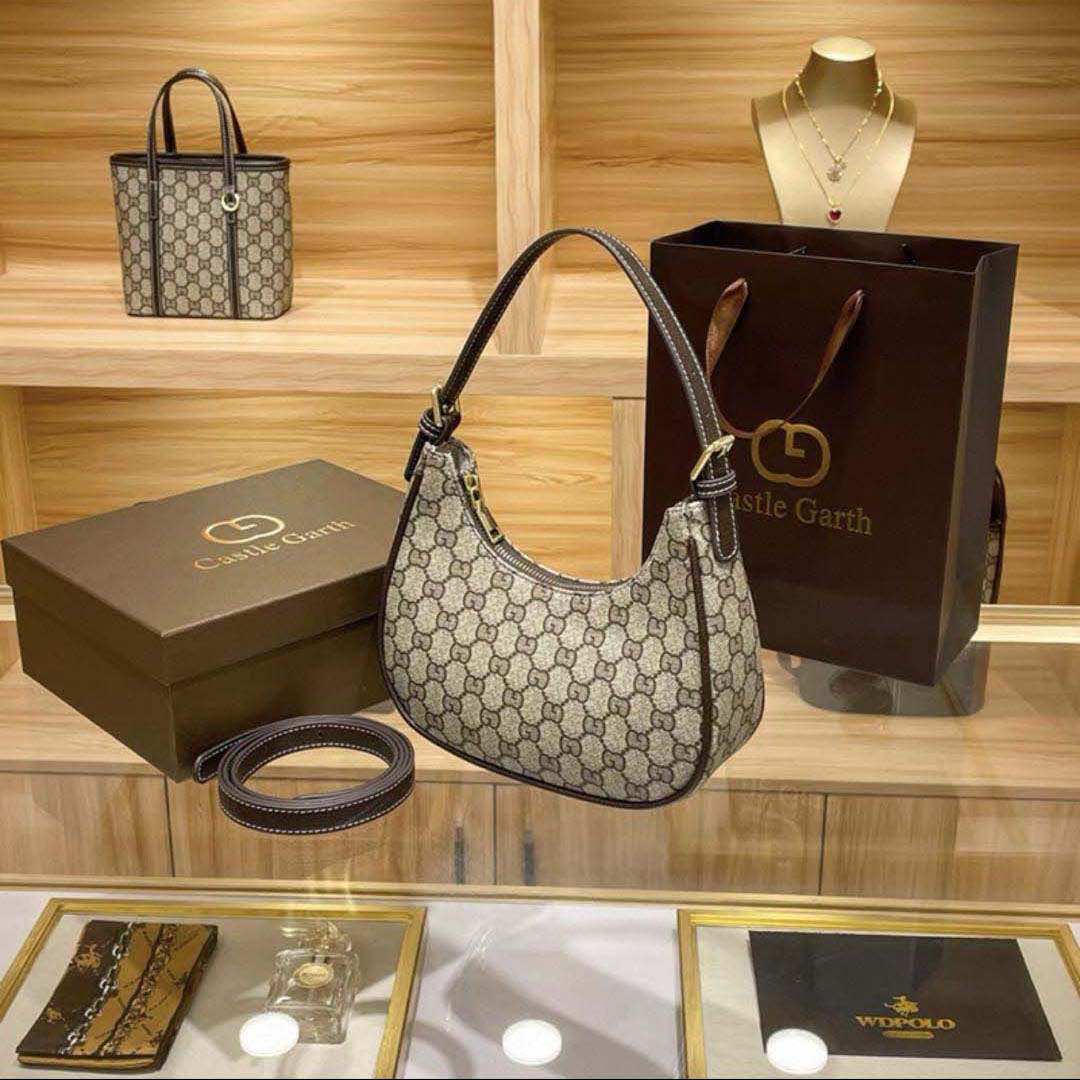 Designer Bag Shoulder Purse Ladies Crossbody Flap Emed Denim Leather Chain Wallet Classic Black Gold Label Fashion Deluxe Bag High Quality Bags 1688