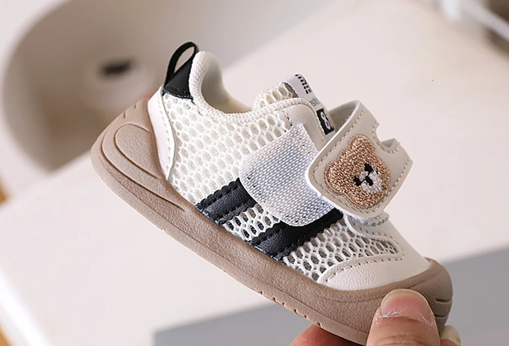 Summer Sneakers For Children Mesh Fabric Breathable Kids Sneakers Ergonomics Soft-soled Baby Boys Girls Toddler Shoes 250613
