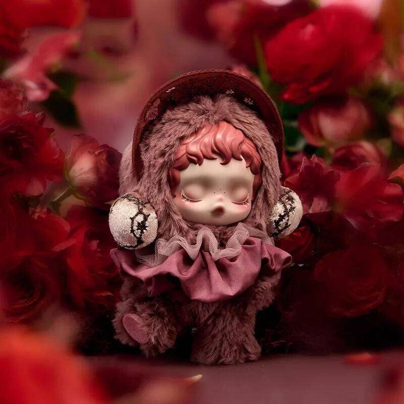 Skullpanda Limpressionnisme 100% Original Genuine Kawaii Sp Doll Pendant Blind Box Toy For Kids Birthday Gift Trendy Collectible