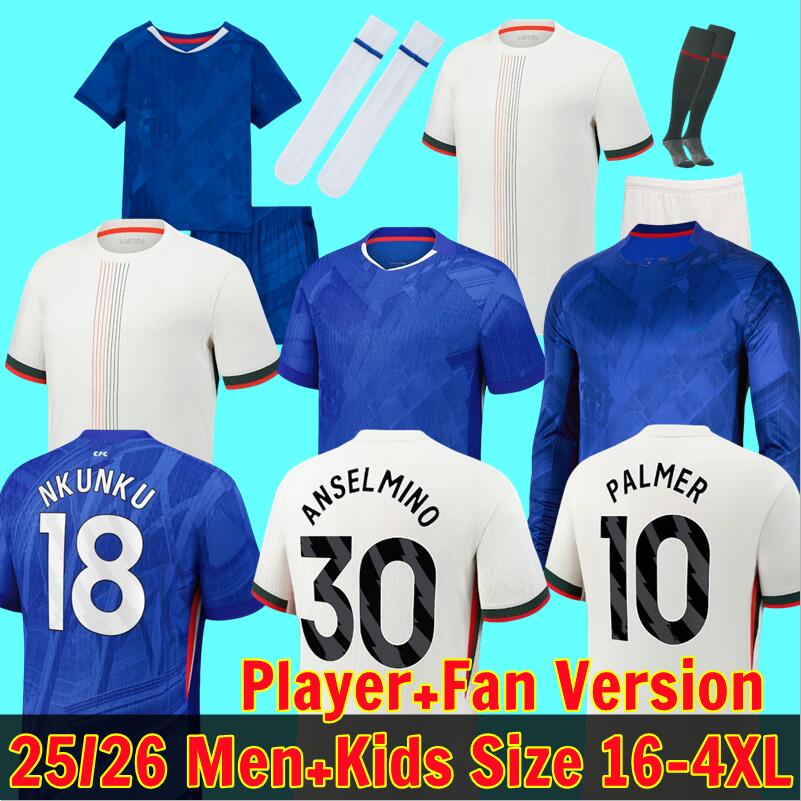 2025 SILVa Chelseay STERLING CFC soccer jerseys ENZO NKUNKU MUDRYK JAMES WILLAN 25 26 kids kit Home WERNER Away GALLAGHER Camiseta de football shirt