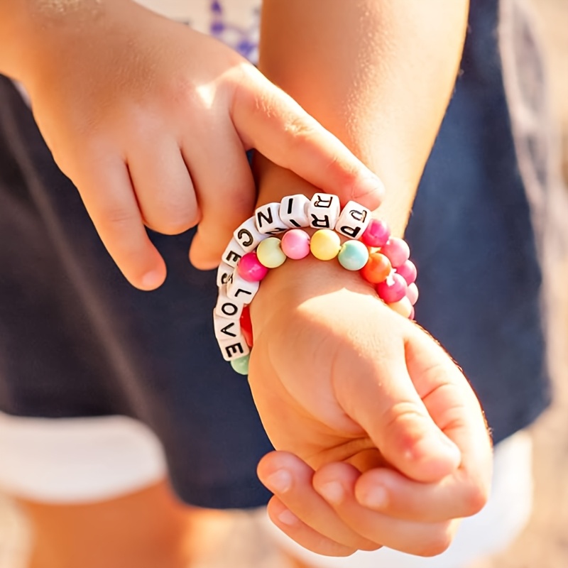 Moonlitwandering 5000PCS Friendship Bracelet Beads Kit with 3-Layer Storage Box