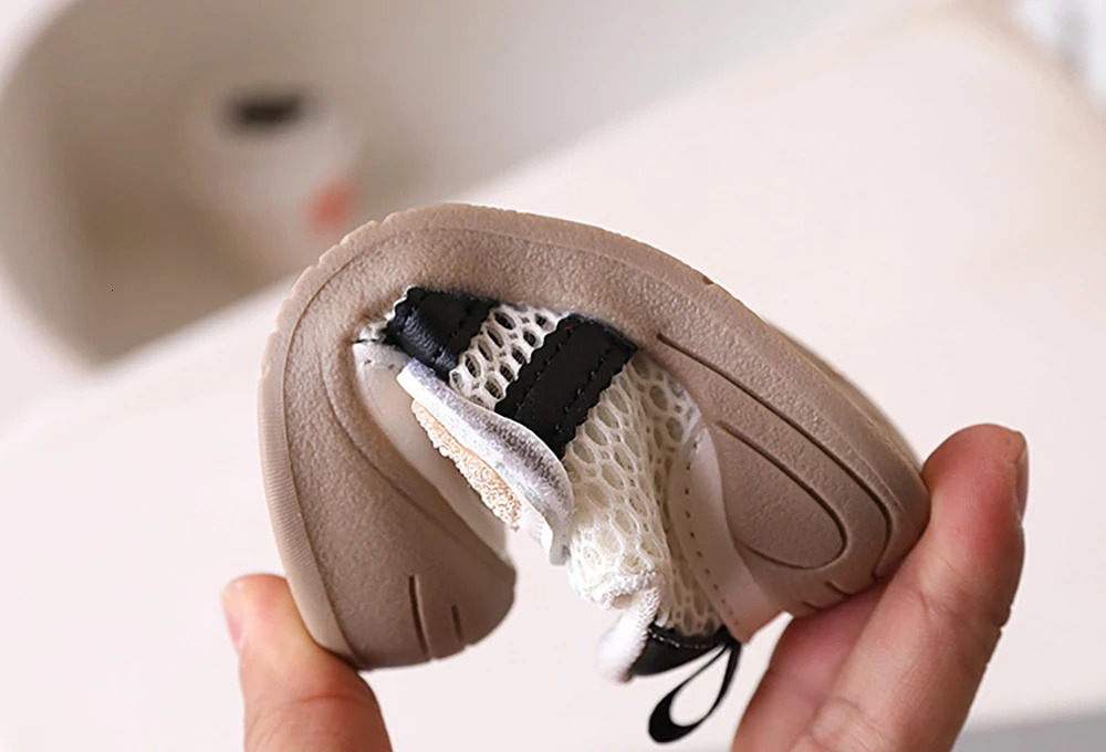 Summer Sneakers For Children Mesh Fabric Breathable Kids Sneakers Ergonomics Soft-soled Baby Boys Girls Toddler Shoes 250613