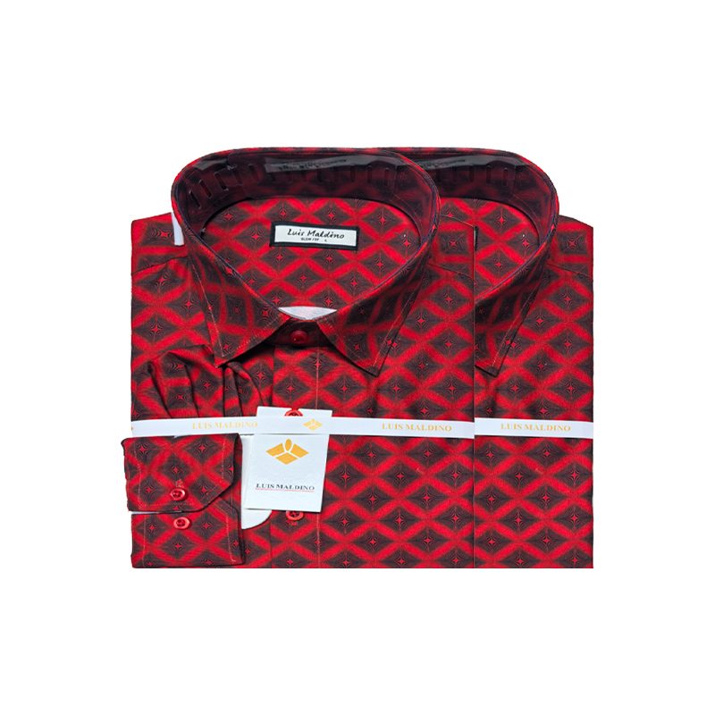 durable 100 cotton dualcolored dress shirt ideal for various styling needs