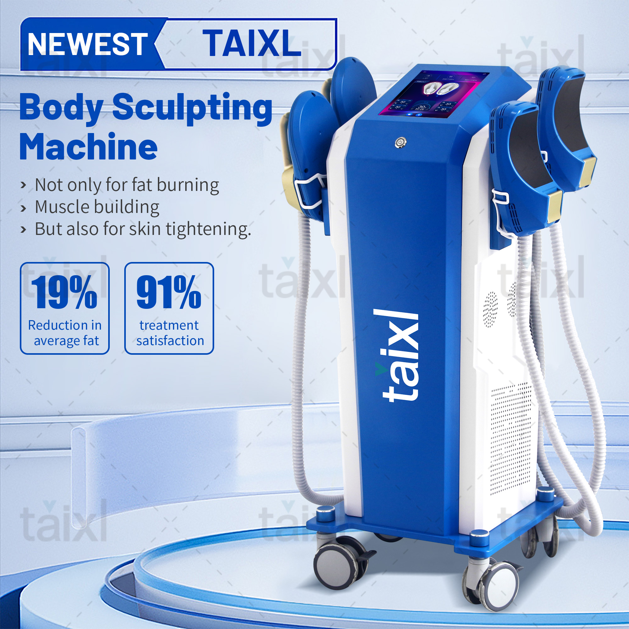 TAIXL PRO Machine TAIXL RF Body Sculpt Muscle Boosting TAIXL PRO Ultra Intense Lose Weight 6500W Professional Powerhouse