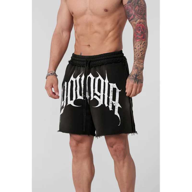New American-style Shorts For Men Running Training Basketball Sports Summer Casual Terry Five-point Cotton Shorts X250613 - view 7