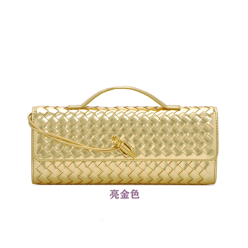 Free Shipping 2025 Summer New Designer Bag Niche Woven Long Style Single Shoulder Handbag Fashionable And High-quality Shopping Bag