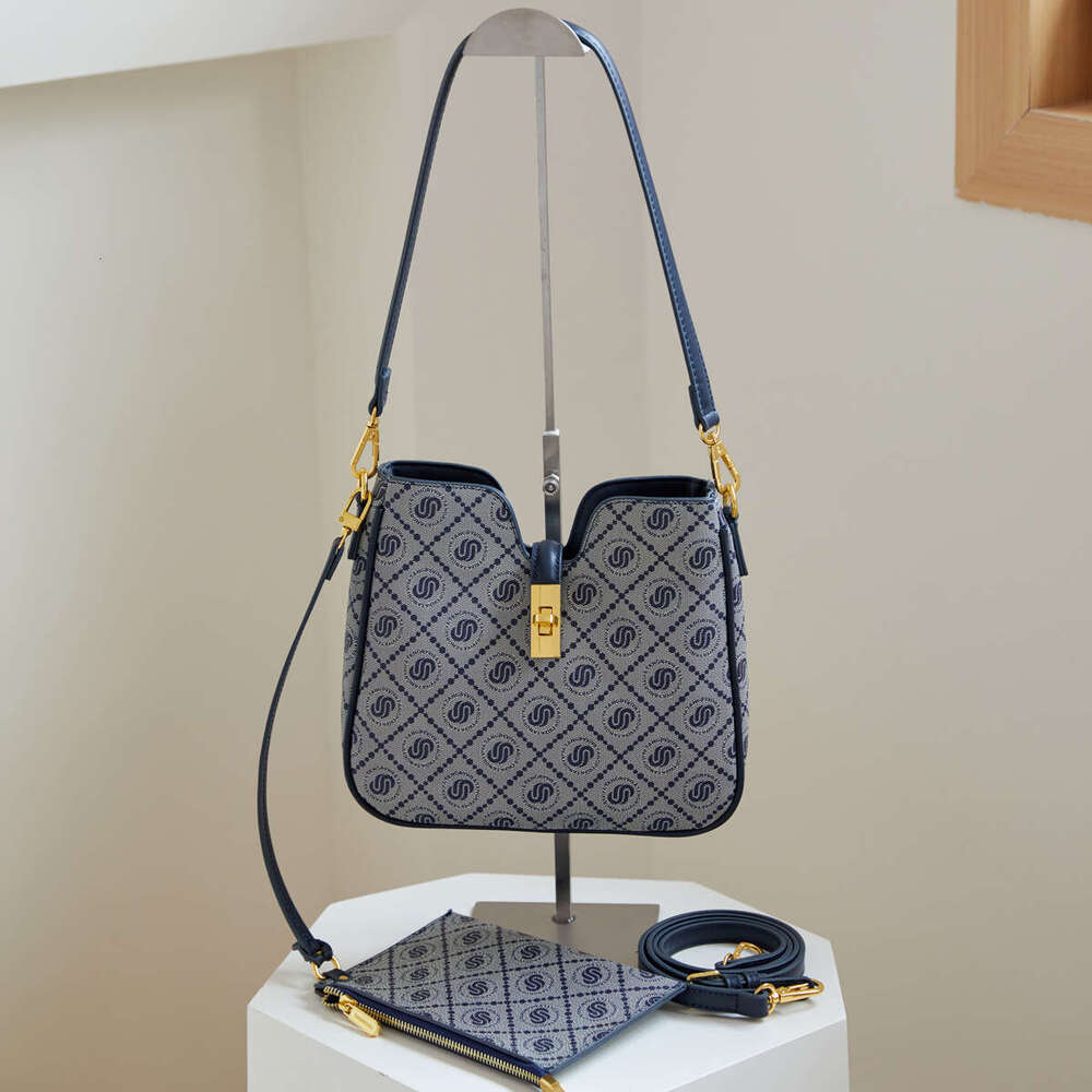 Women's Bags Designer Crossbody For Women Spring Summer New Dopamine Color Block Print Commuter Shoulder Underarm Bag