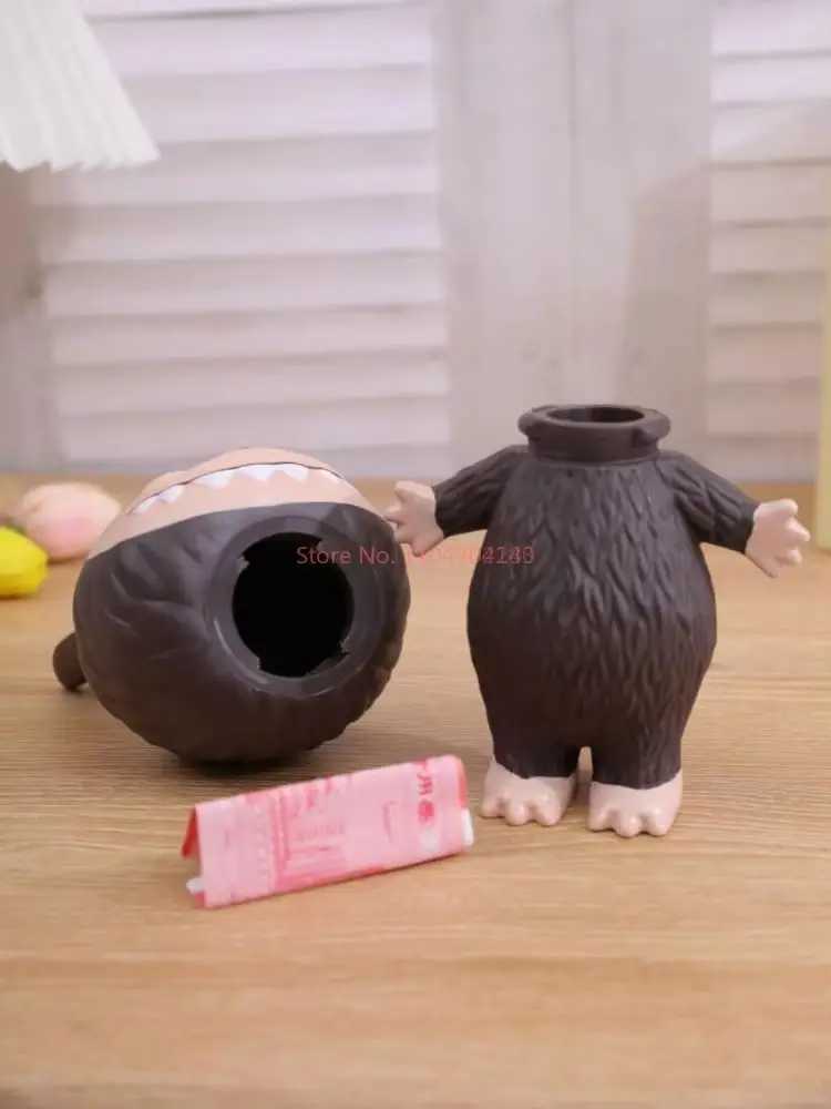 Hot Sale Labubu Figurine piggy bank Anime Peripheral Cute Detachable Desktop Ornament Toy Children Ideal as Birthday Gifts Z250613 Free shipping