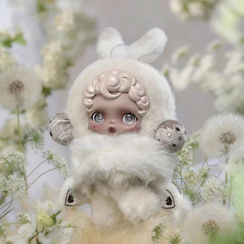 Skullpanda Limpressionnisme 100% Original Genuine Kawaii Sp Doll Pendant Blind Box Toy For Kids Birthday Gift Trendy Collectible