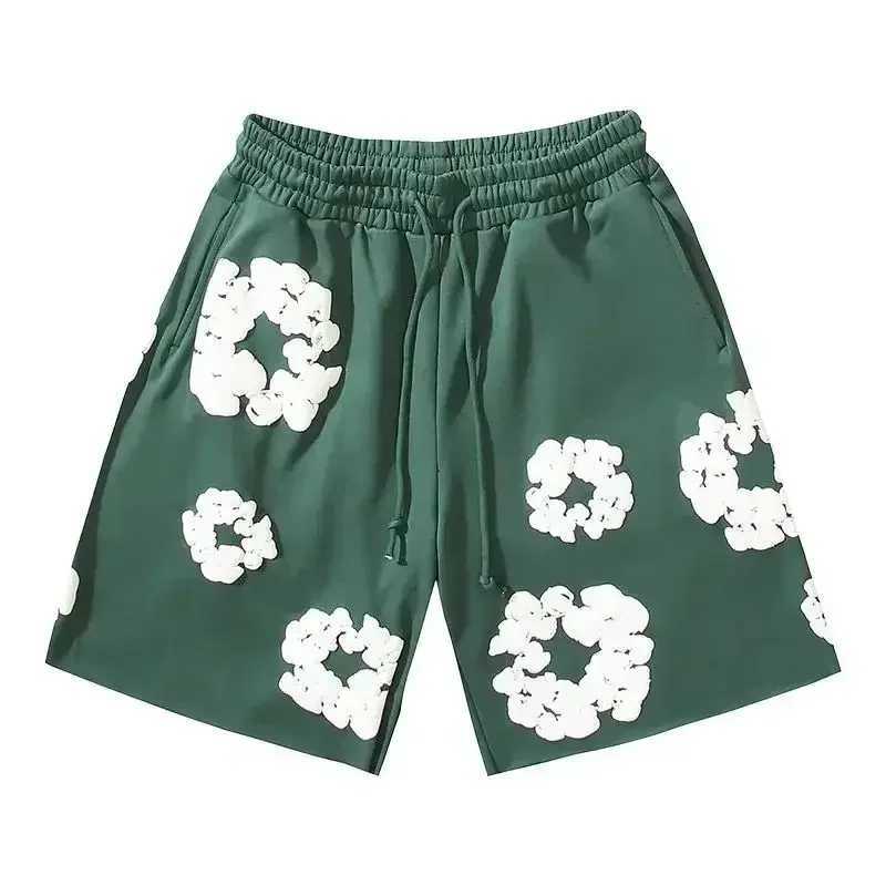 2025 Fashion Pants Men Clothes America Kapok Floral Pants Breathable Quick-Drying Best Trendy Daily Casual Shorts Men Clothing X250613
