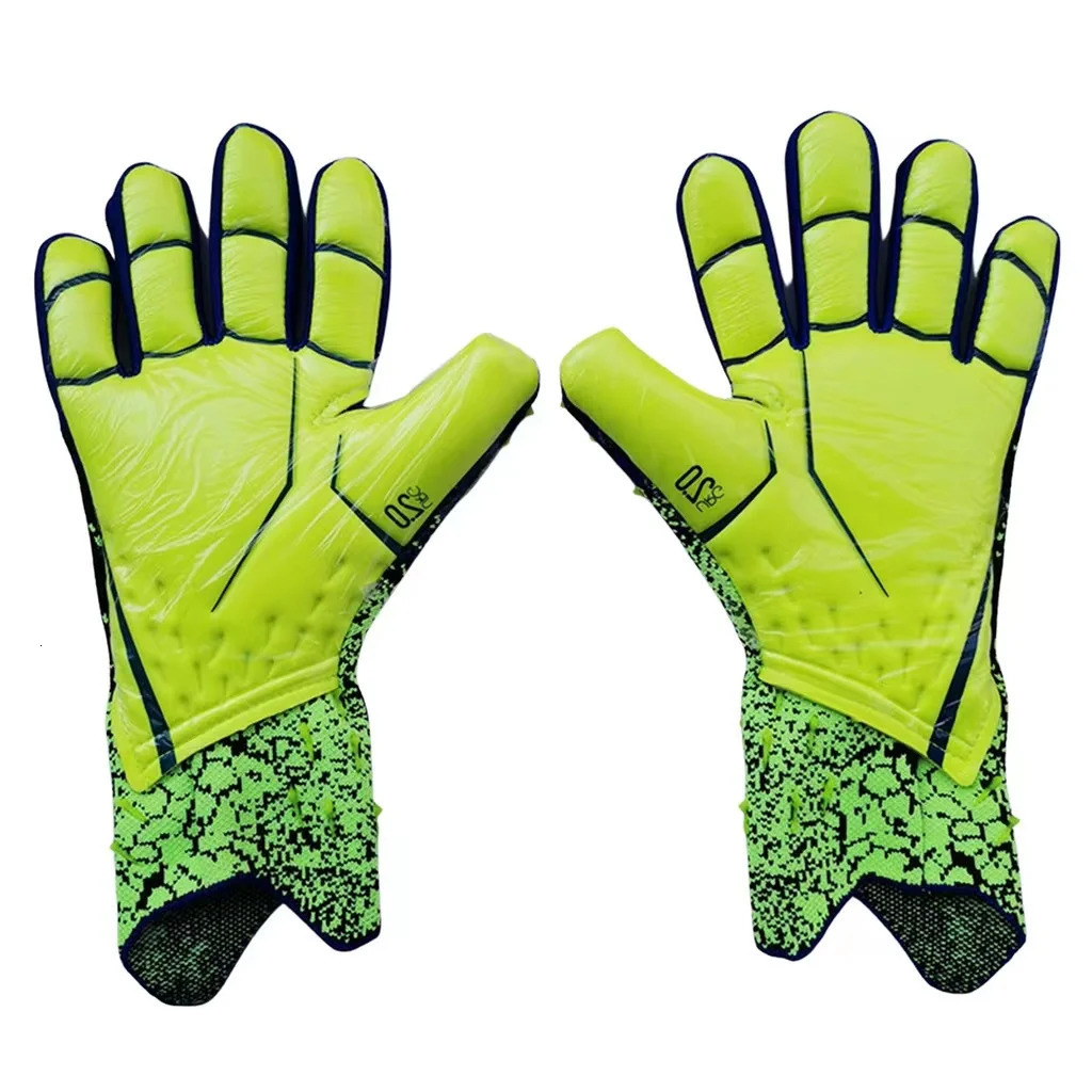 Football Soccer Goalkeeper Gloves Thickened Professional Protection Adults Teenager Goalkeeper Soccer Goalie Gloves 250613