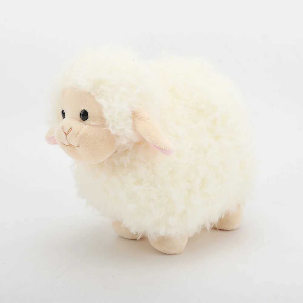 20cm Cute Soft Obediently Lamb Plush Toys Soft Alpaca Plush Dolls Stuffed Sheep Plushie Baby Toys Gifts for Kids Home Decoration L250612