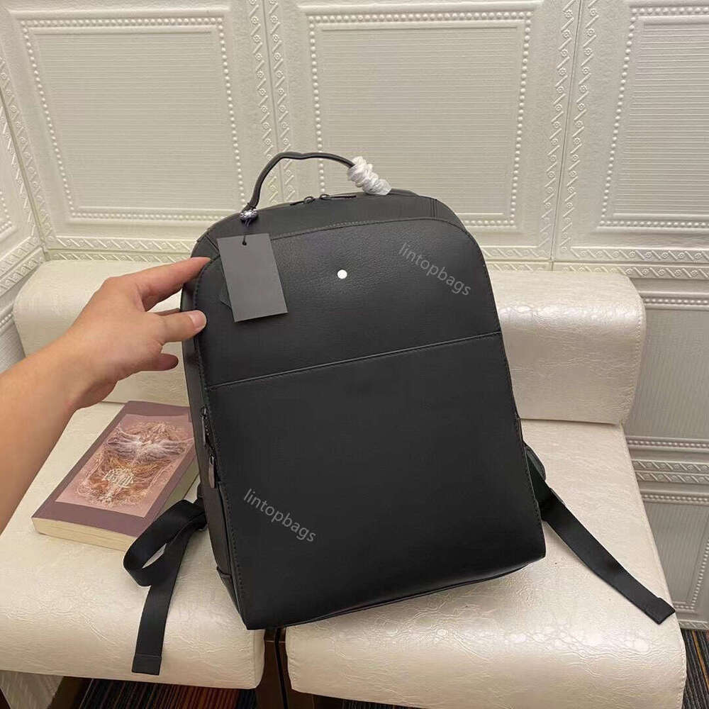 leather backpack new men's business briefcase shoulder bag crossbody bag black cross cowhide casual square travel bag messenger bag Laptop Bag work bag Business Bag