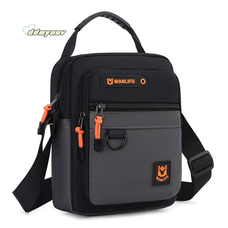 Casual Handbag Shoulder Lightweight Oxford Purse Small Crossbody Fashion Stylish Men's Messenger Bag SAC ddmynov