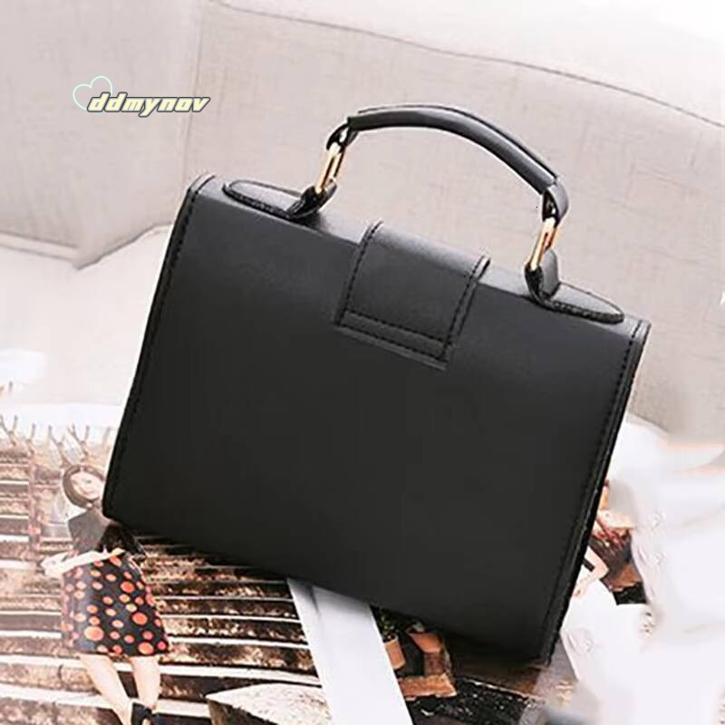 Hot Sale Flap Sling Shoulder Bags for Women Solid Color Crossbody Messenger Bag Purse Female Leather Handbag Pocket ddmynov