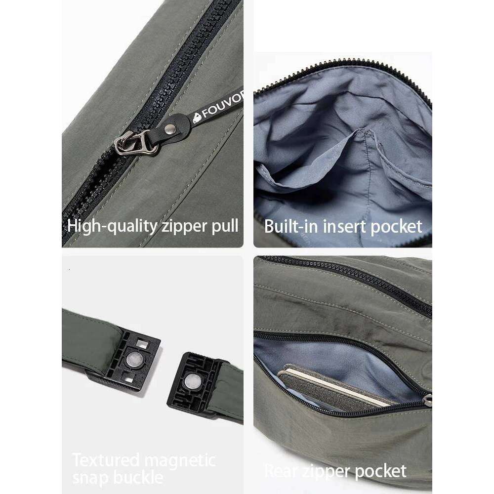 Fouvor Womens Crossbody Nylon Lightweight Sports Shoulder Bag Large Canvas Waterproof Casual Fashion Bags 2025 New 3043-04