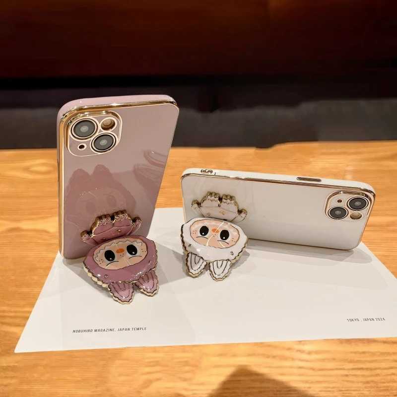 Back Mounted Can Rotate Fold Horizontally and Vertically Dual-use Phone Stand Universal Case Free shipping