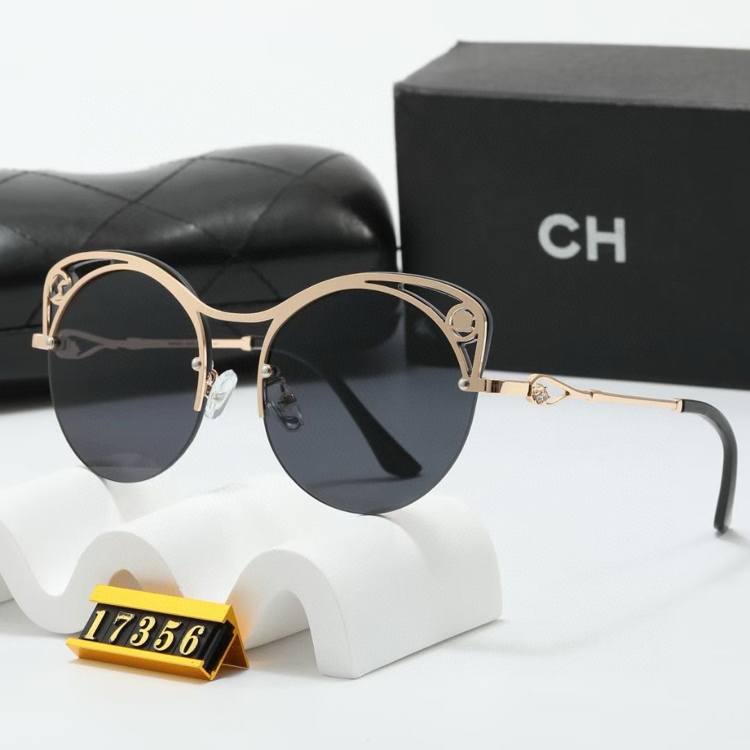 2025 Chrome Sunglasses Cross Sunglasses Luxury Designer Glasses Sunglasses For Women Glasses Frames Men New Fashion Plate Eyeglass CC7778