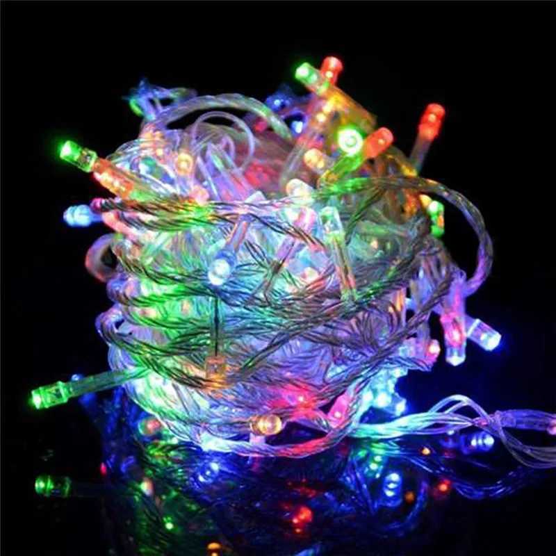 3M 6M 10M LED String Lights 3*AA Battery Operated Waterproof Fairy LED Christmas Lights For Holiday Party Wedding Decoration XJ250612