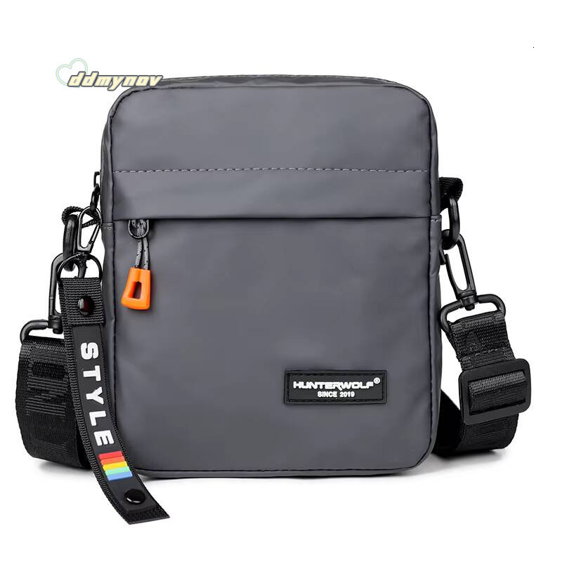 Simple Mini Men Crossbody For Phone Side Casual Waterproof PU Leather Shoulder Bag Business Small Messenger Sling Bags ddmynov