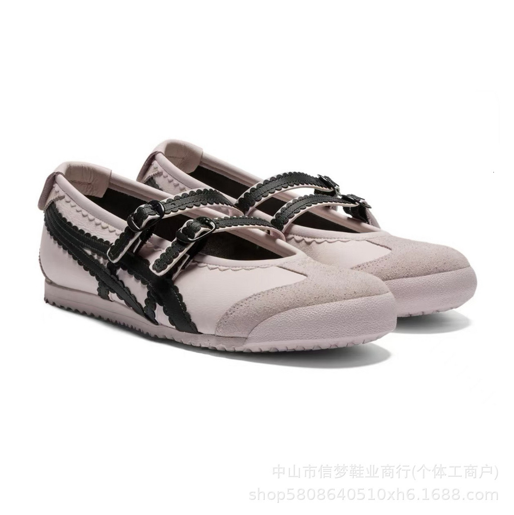 Ddmysheep Ddmysheep Spring New Ghost Tiger Casual MEXICO TGRS Fashion Mary Jane Ballet Shoes