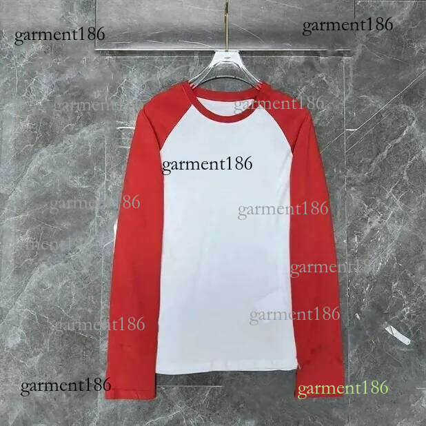 Mens Designer T Shirts Men Women Letter Printed Tshirts Fashion Spring Summer Long Sleeve Tops High Street Styles Breathable chrome tshirt t shirt siz