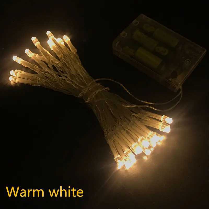2M 4M 10M LED String Lights 3*AA Battery Operated Waterproof Fairy LED Christmas Lights For Holiday Party Wedding Decoration XJ250612