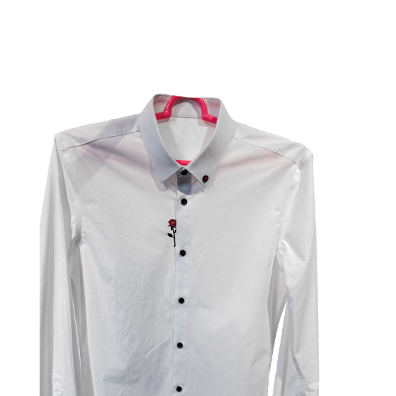 Japanese style Oxford spun cotton shirt with simple and versatile design, perfect for daily layering and layering