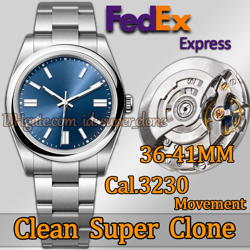 Clean Factory Men Watches Men Designer Watches Top Luxury Quality Super Factory Watch 36mm/41mm Cal.3230 Automatic Movement Sapphire Luminous Diving Watch With box