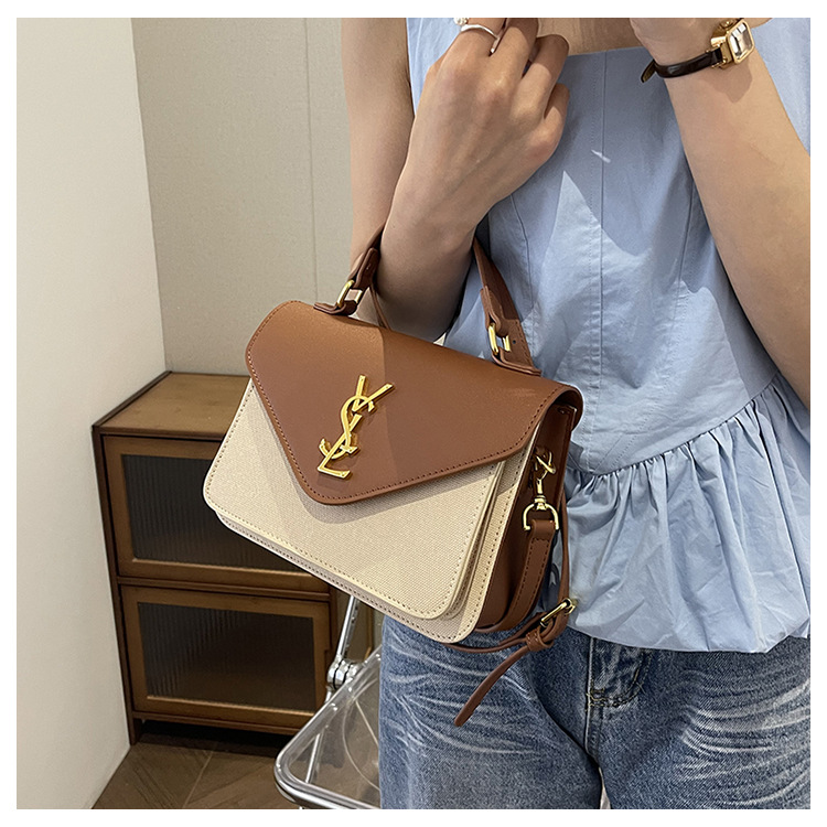 Hot Selling Fashionable Versatile High-End Women's Shoulder Bag New Large Capacity Textured Crossbody Bag Brown Black Free Shipping