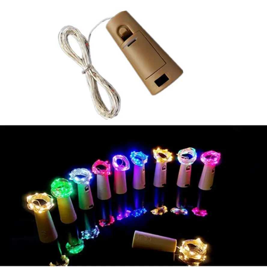 3m LED Wine Bottle Cork String Lights Holiday Decoration Garland Wine Bottle Fairy Lights Christmas Copper Wire String LightsXJ250612