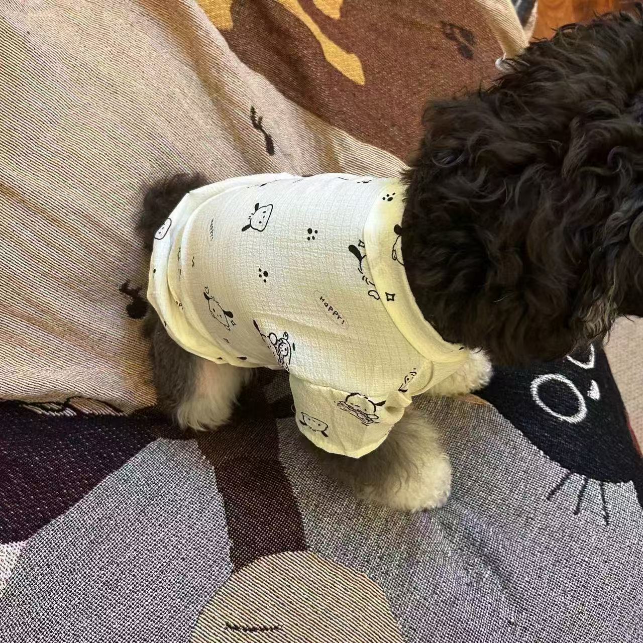 T454Lightweight, breathable and cool in summer, air-conditioning clothing to prevent cold wind from air conditioning and mosquitoes, handsome pet clot