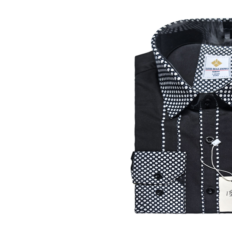 mens spliced contrasting cotton shirt 100 pure allcotton fabric with trendy design