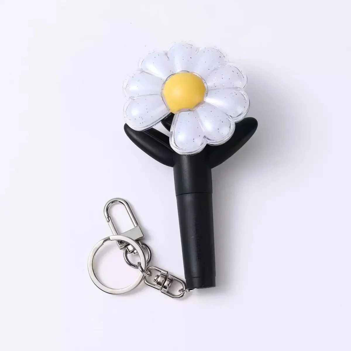 KPOP Idol GDragon Mini Daisy Lightstick Keychains Glow Acrylic Support Stick Key Ring Pendant Accessories GD Fans Gifts 250613