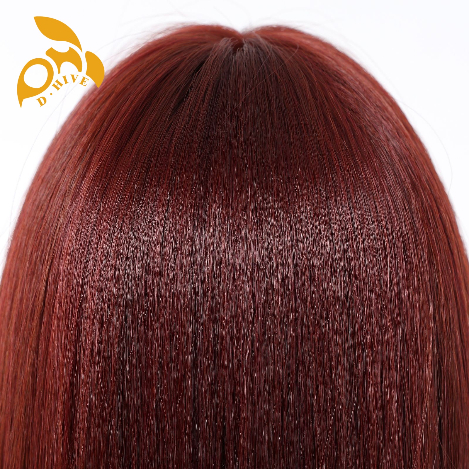 Free shipping Hair Wigs for womans wigs human hair large wave bang long curly hairfull head set women's wig color gray brown Gold gradient