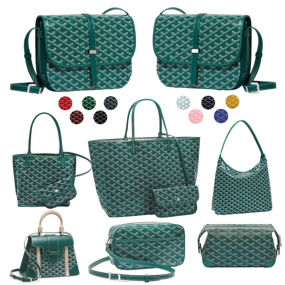 Designer bag Tote bag Shoulder bag High Quality Handbag Green Classic Handbag Luxury Shoulder bag Premium Canvas bag Large Capacity Shopping bag Retro Beach bag 10A