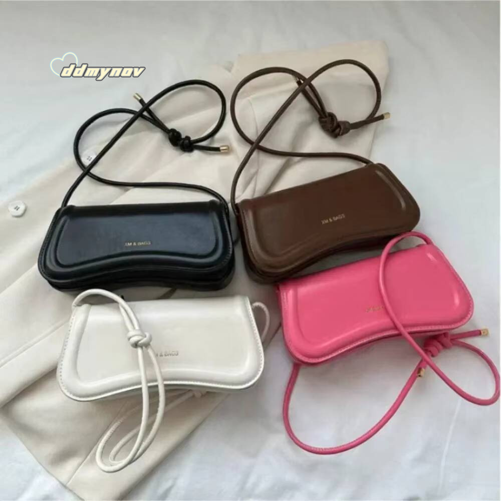 Ladies Shoulder Crossbody PU Leather Women Underarm Solid Color Small Top-handle Bags Purse Female Daily Handbags ddmynov