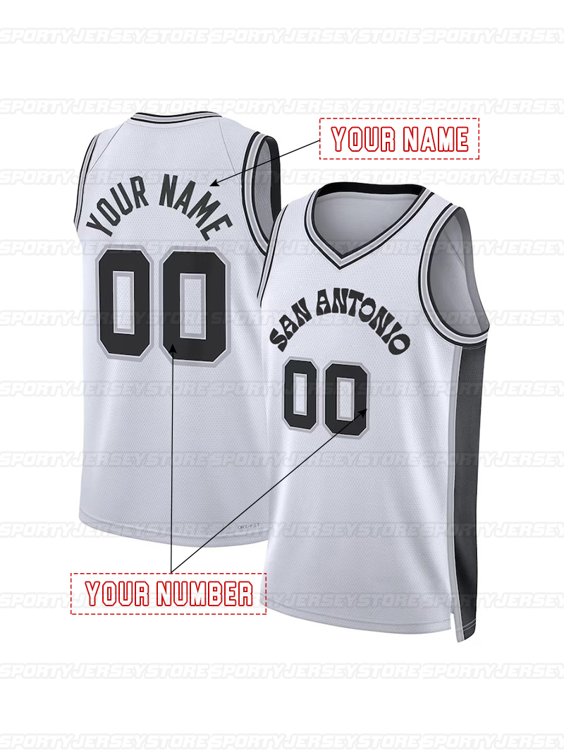 Custom Jersey 35 Durant Victor Wembanyama Devin Vassell Fox Chris Paul Jeremy Sochan Keldon 0 Johnson Blake Wesley Stephon Castle Harrison Barnes