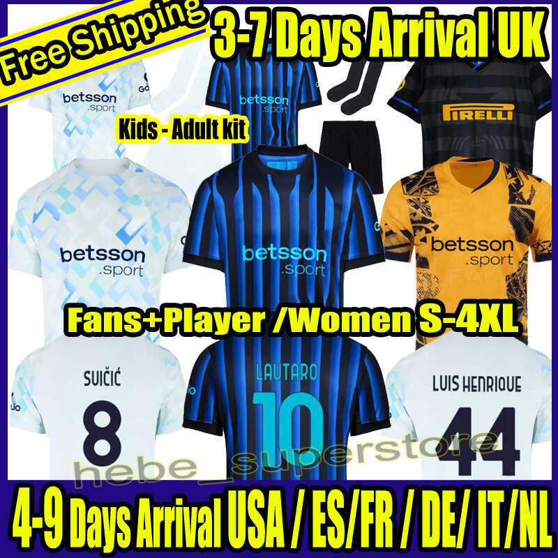 S-4XL 25 2 LUKAKU InterS LAUTARO Milans soccer jerseys BASTONI DE VRIJ ARNAUTOVIC BARELLA FRATTESI 2025 2026 BROZOVIC DIMARCO football shirt men kids kit