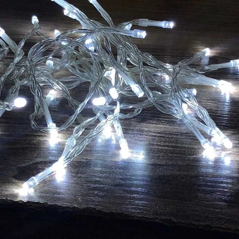 10/20/40/80/160 AA Battery Operated LED String Lights for Christmas Garland Party Wedding Decoration Christmas Flasher Fairy Lights XJ250612
