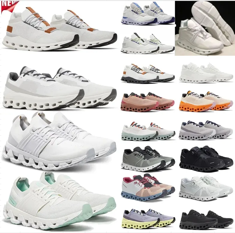 2024 C5 x 3 Running men swift monster running shoes stratus women shoes nova monster All Black White Pearl Glacier Sports mens Womens